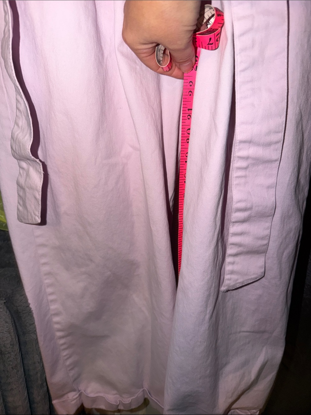Women’s Light Pink Utility Jumpsuit size small - Picture 5 of 7